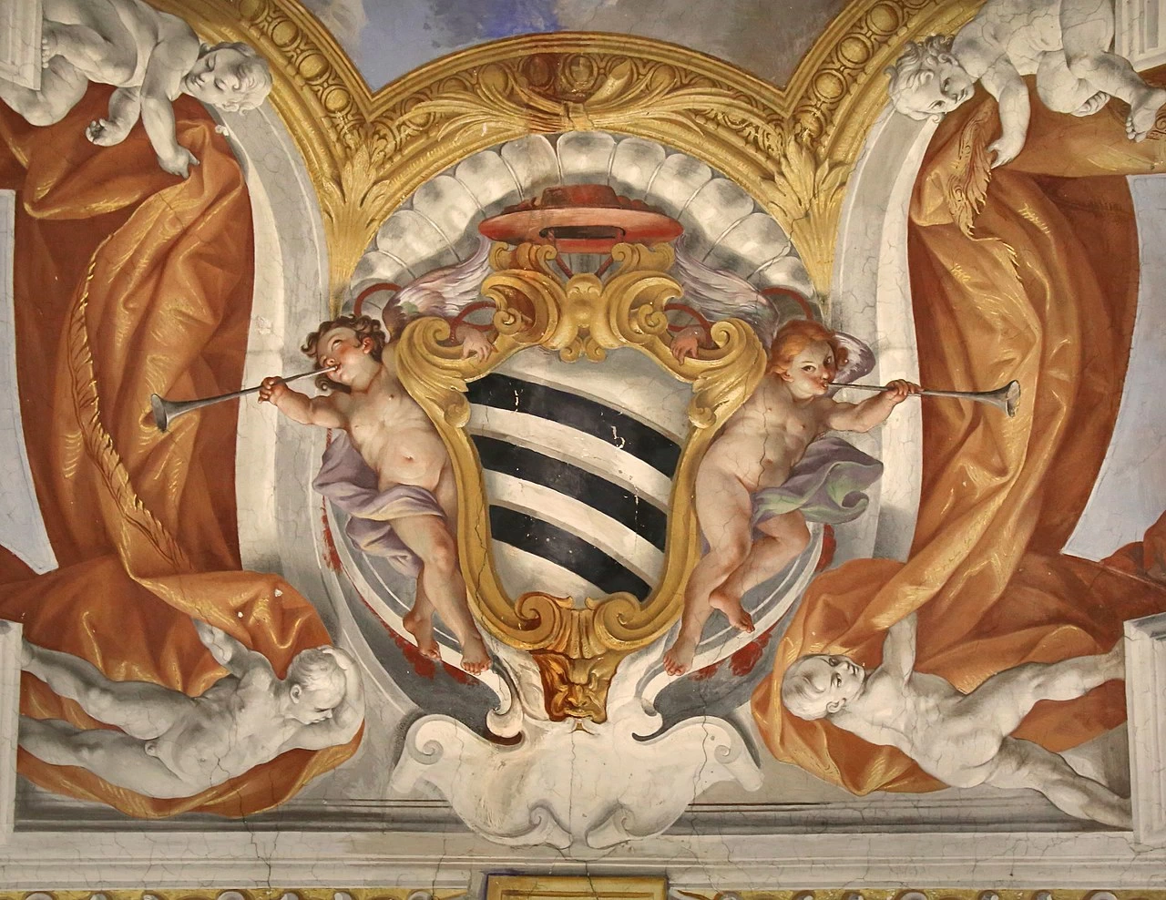 Duomo di Viterbo, interno, coro dei canonici 6